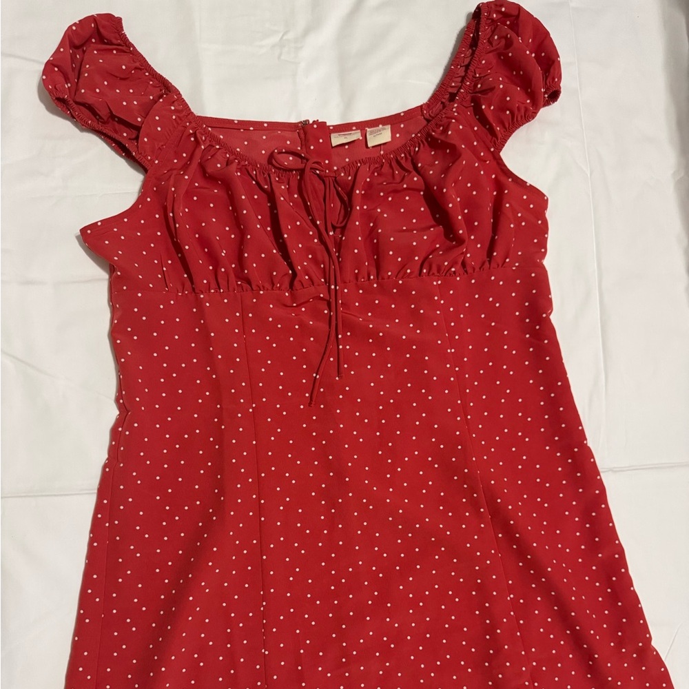 Levi's Red Polka Dot Blouse
